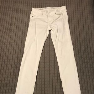 Madewell Skinny Skinny white jeans